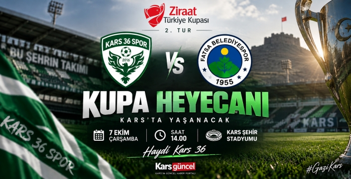 KARS 36 SPOR’DA KUPA HEYECANI