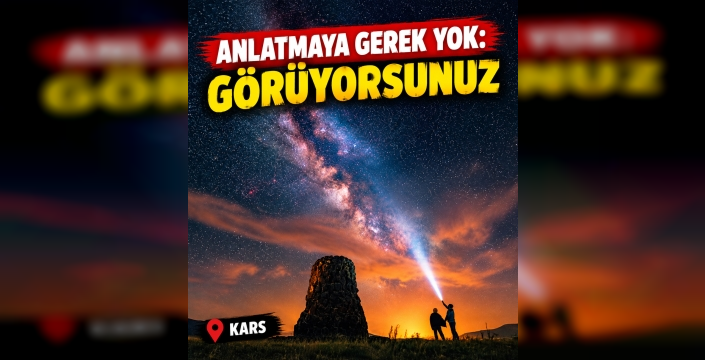 Kars’ta Gökyüzü Şöleni: Epsilon Perseid Meteor Yağmuru Böyle Görüntülendi