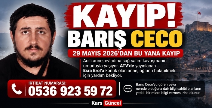 KAYIP BARIŞ CECO’DAN AİLESİ HABER BEKLİYOR: ACI DOLU BEKLEYİŞ SÜRÜYOR