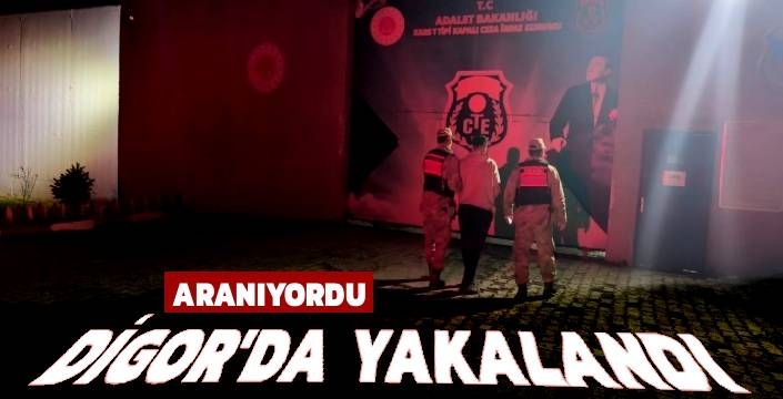 Dolandırıcılıktan Aranıyordu, Digor'da Yakalandı!