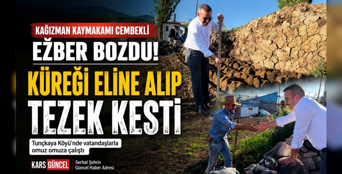 Kağızman Kaymakamı Semih Cembekli'den Gönüllere Dokunan Hareket