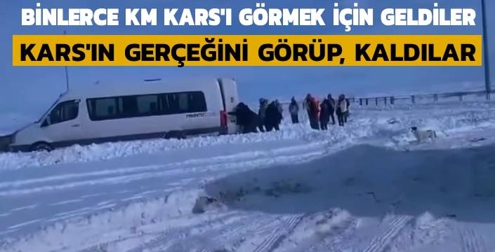 Kar, Kars'a Yakıştı; Görüntüler Yakışmadı!