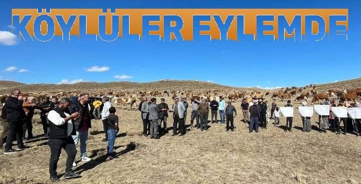 Kars Bozkale Köyü’nde Kum Ocağı Tepkisi!