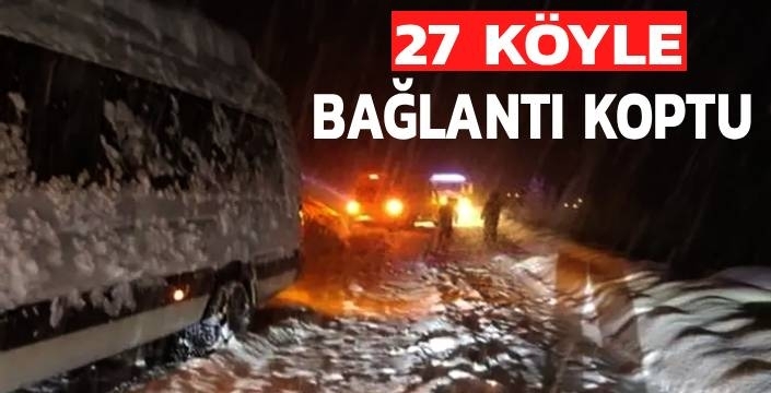 Kars’ta Yoğun Kar ve Tipi: 27 Köy Yolu Ulaşıma Kapandı