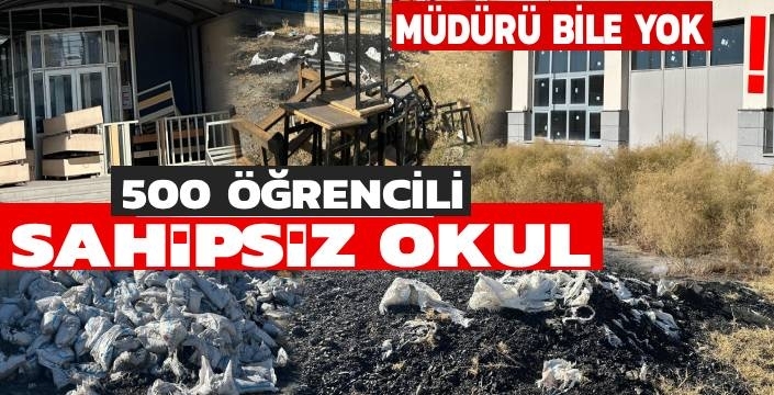 MÜDÜRÜ OLMAYAN VİRANE OLMUŞ 500 ÖĞRENCİLİ BİR OKUL DÜŞÜNÜN