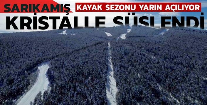 Sarıkamış Kristallerle Süslendi: Kayak Sezonu Yarın Başlıyor!