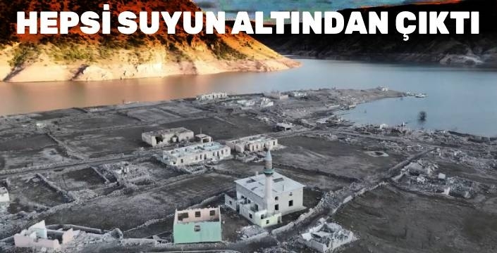 Suların Ardında Kalan Hikâye: Karakurt Köyü Yeniden Ortaya Çıktı