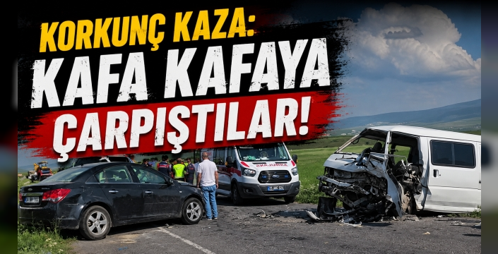 Trafik Kazası: Panelvan ile Otomobil Çarpıştı, 7 Kişi Yaralandı