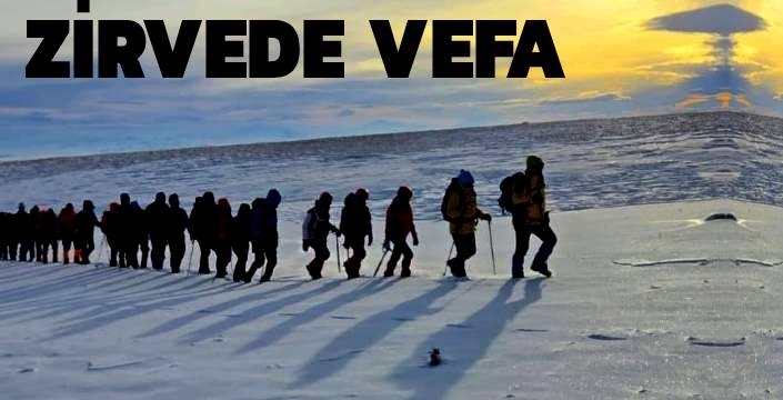 Zirvede Vefa: Sarıkamış Şehitleri Allahuekber Dağları’nda Dualarla Anıldı